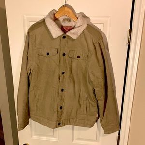 It is a Brooklyn cloth jacket. It has been barely worn.